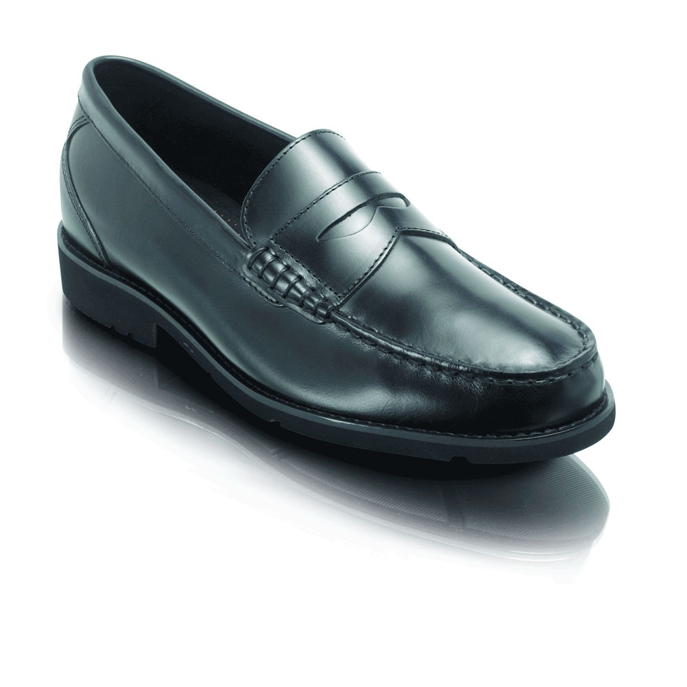 Rockport Loafers For Mens Black - Shakespeare Circle - GT7864291